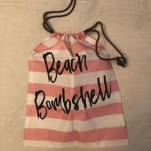 Victoria’s Secret nylon drawstring bag